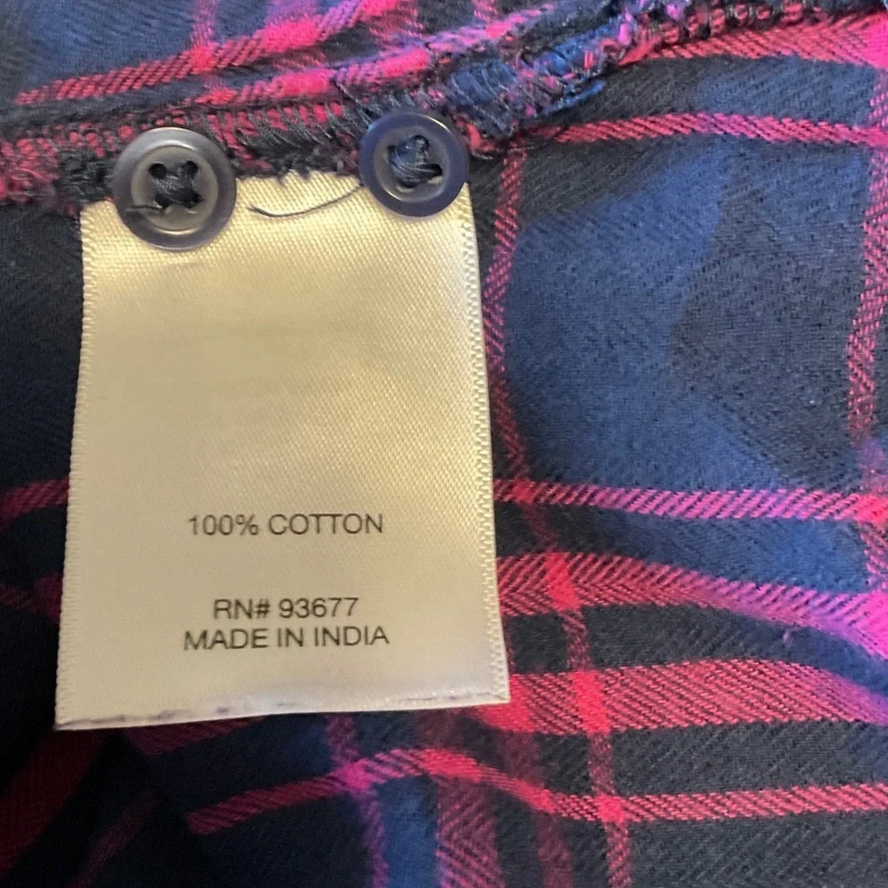 Plaid Long Sleeve Shirt
